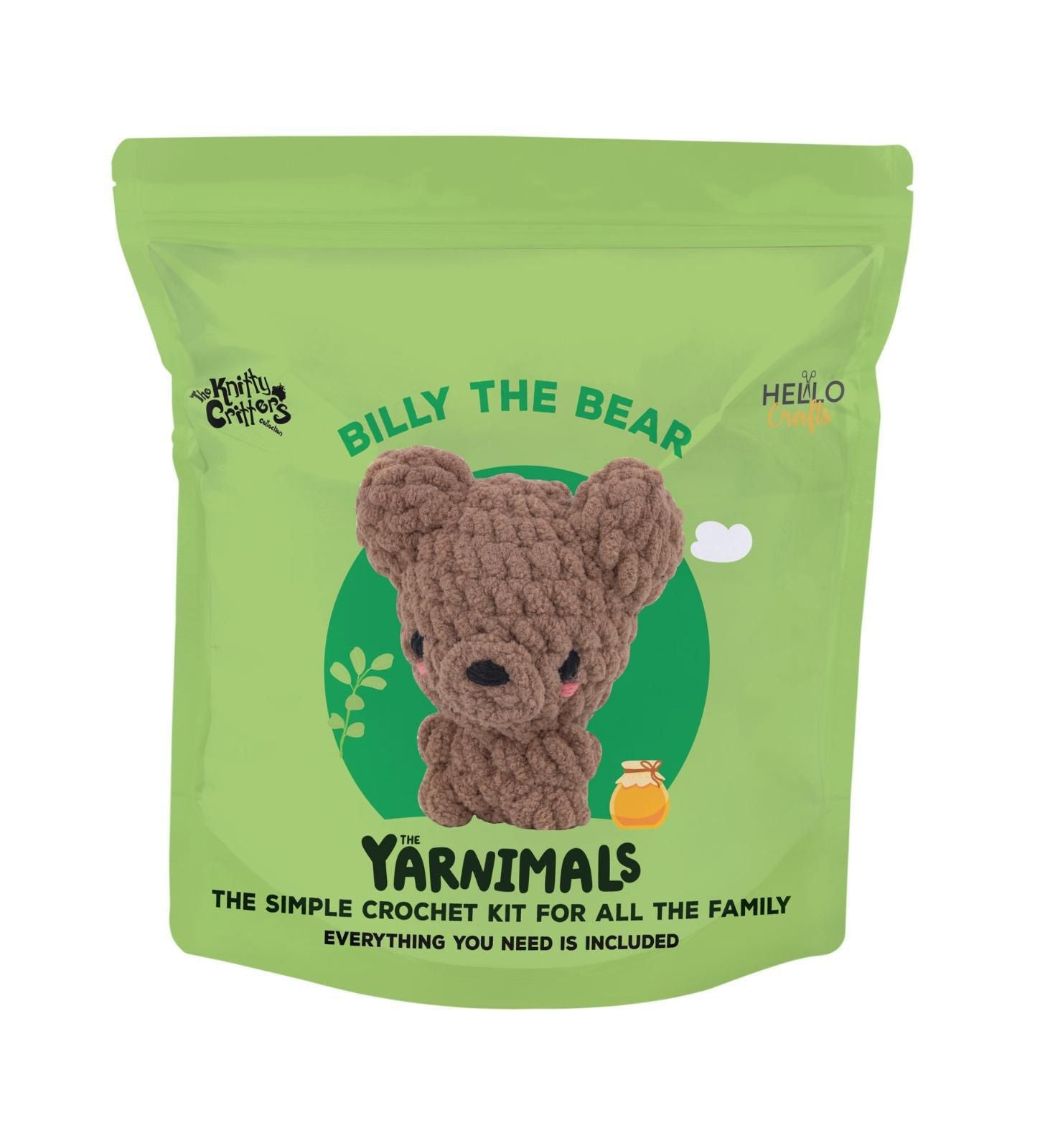 Ayıcık Örgü Kiti Paketli Set