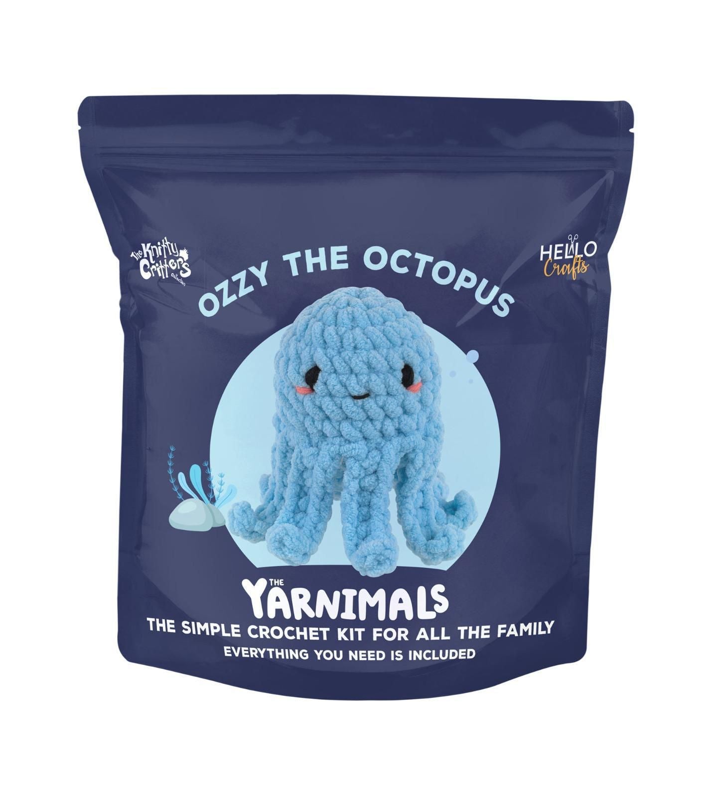 Ahtapot Örgü Kiti Paketli Set