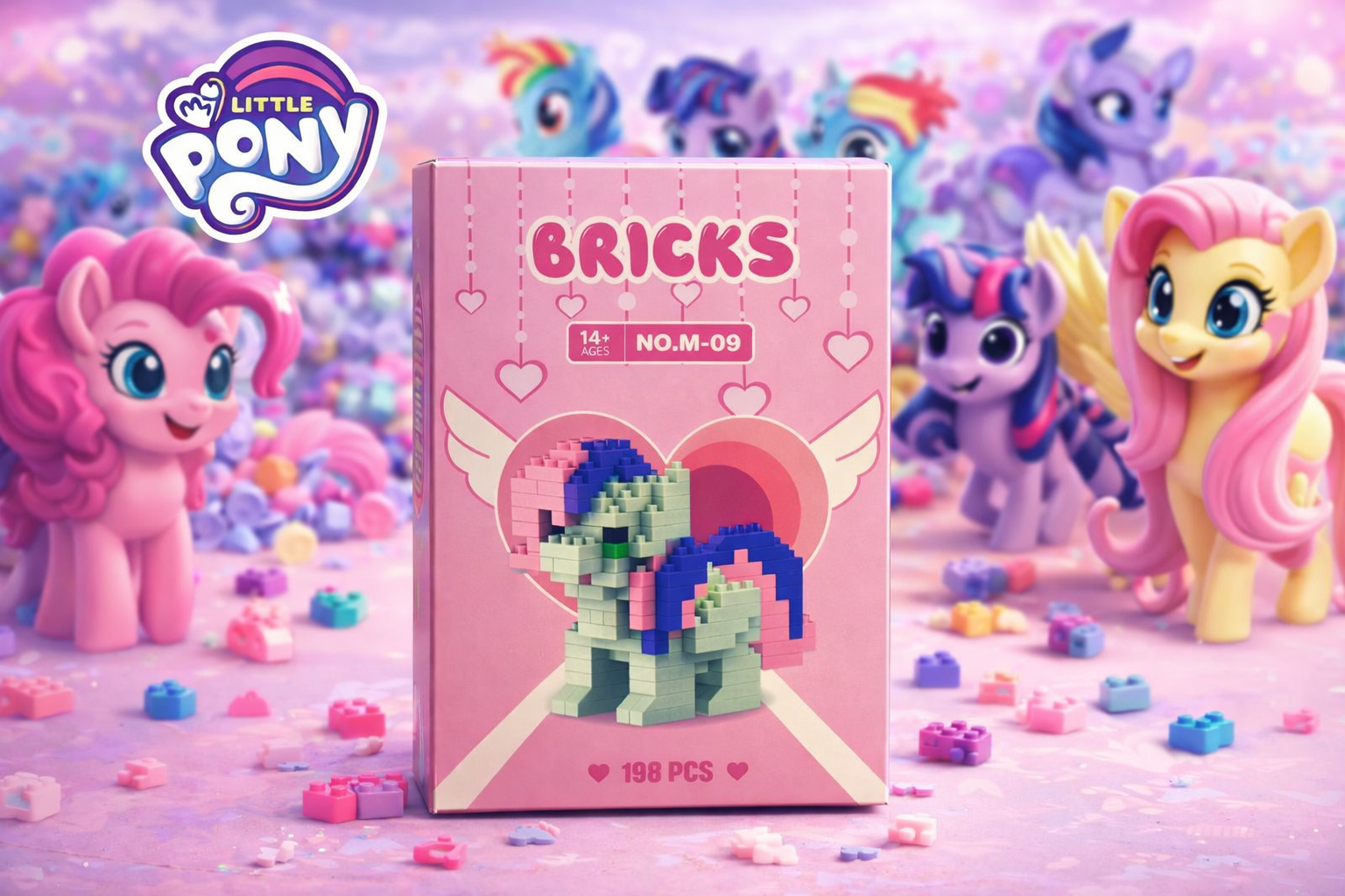 Rainbow Dash Bricks Lego