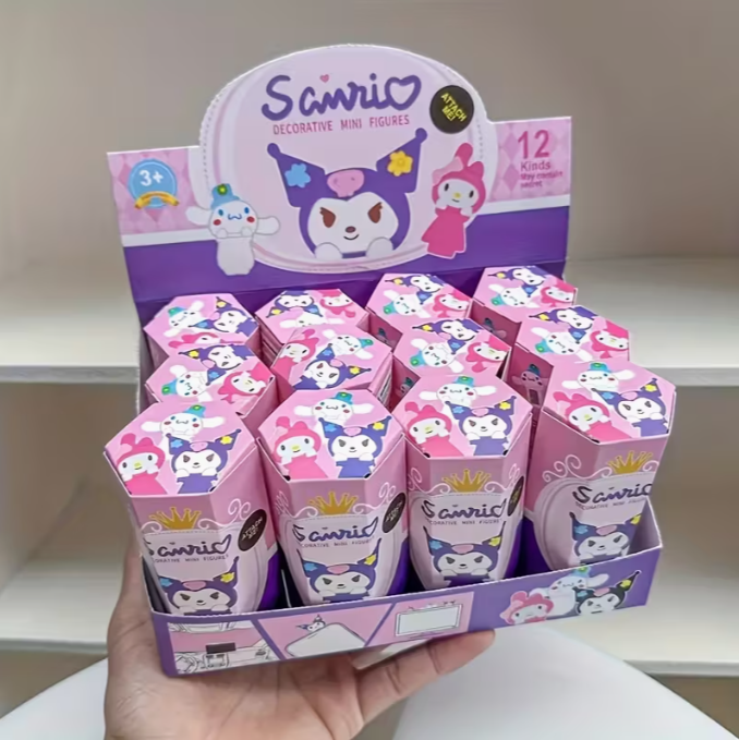 Sonny Angels Kuromi   Hello Kitty Series (Telefon Arkası Aksesuarı) 1 ADET