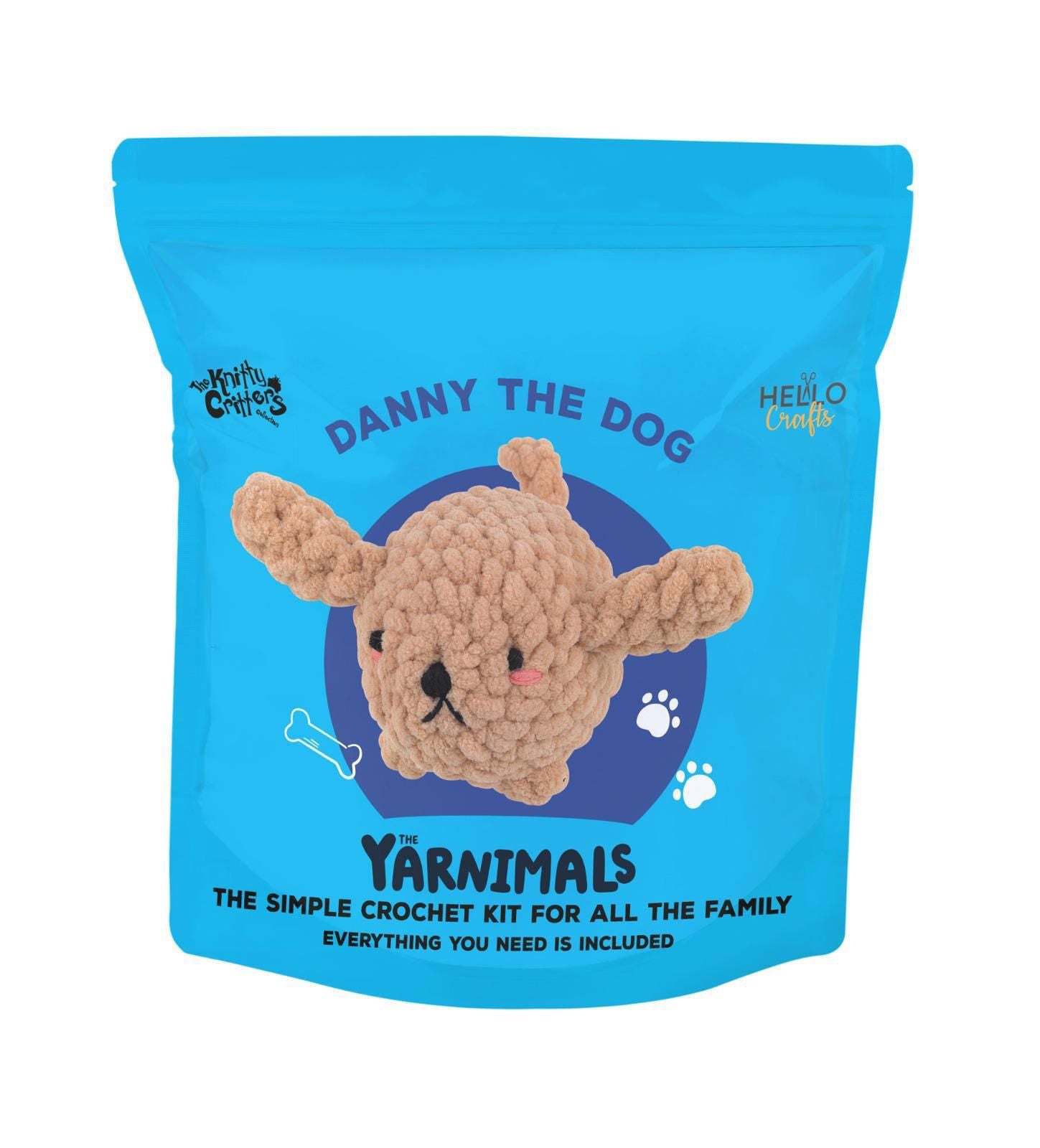 Köpekcik Örgü Kiti Paketli Set