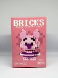 Bricks Pembe Sevimli Domuzcuk Figürü