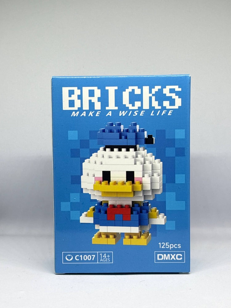 Bricks Donald Duck Figürü