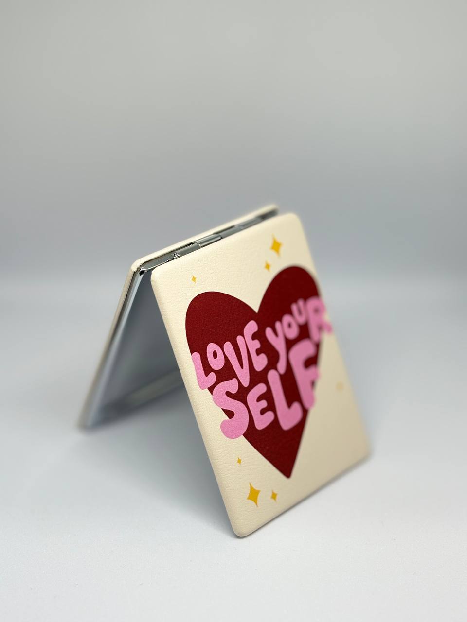 İthal Love YourSelf Mini Cep Makyaj Aynası