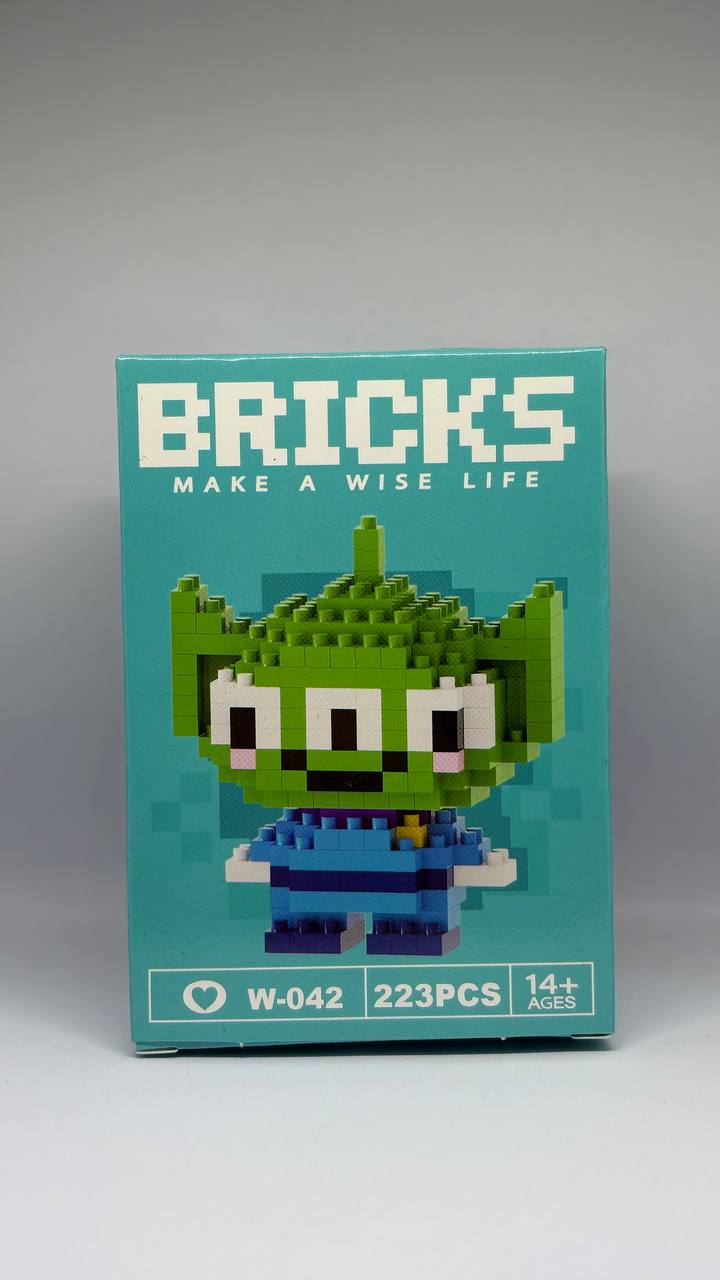 Kitty Bricks Üç Gözlü Uzaylı Model