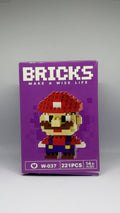 Kitty Bricks Süper Mario Kırmızı Model