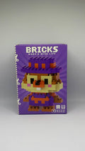 Kitty Bricks Mor Şapkalı Sincap Model