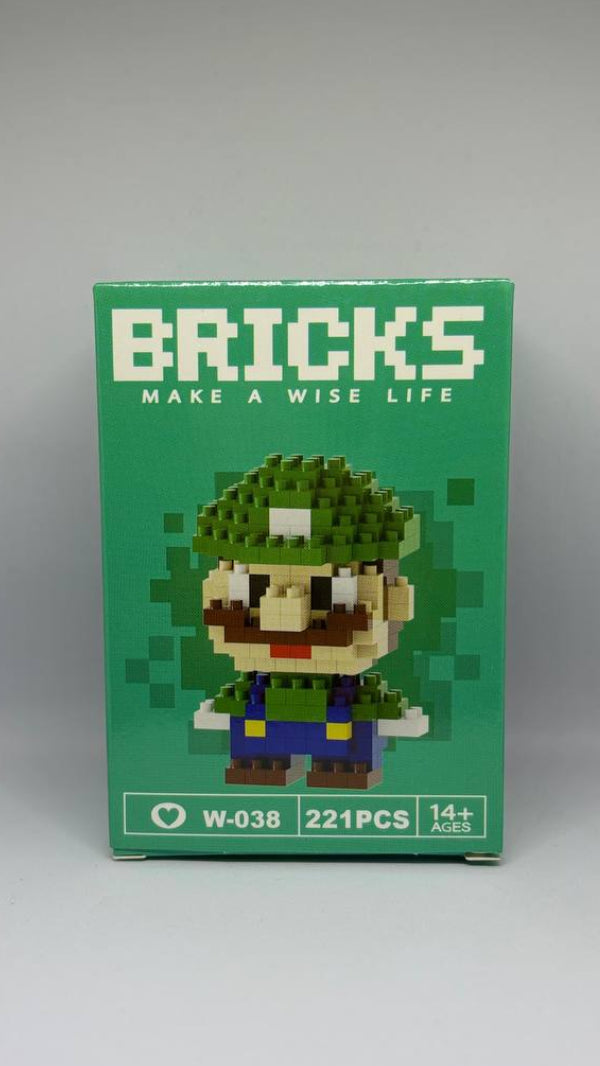 Kitty Bricks Süper Mario Yeşil Model