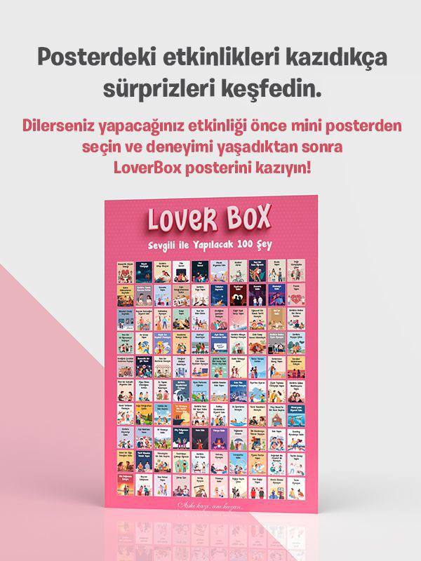LOVER BOX Sevgili İle Yapılacak 100 Şey Kazı Kazan Posteri