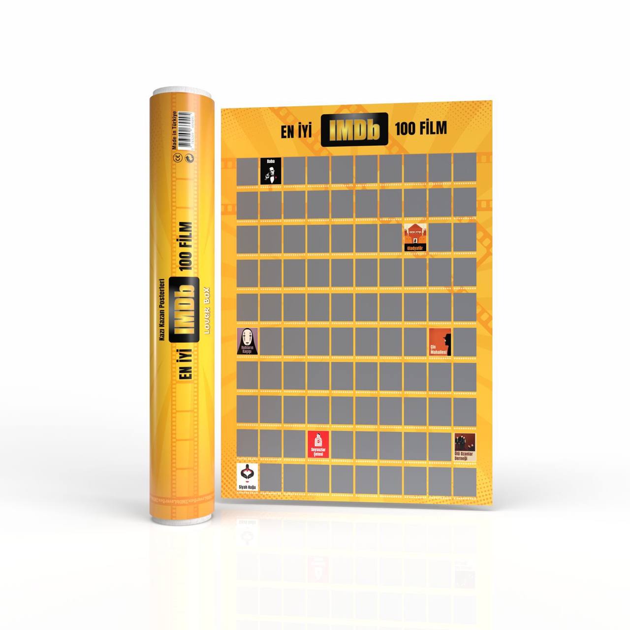 EN İYİ IMDb 100 Film Kazı Kazan Posteri