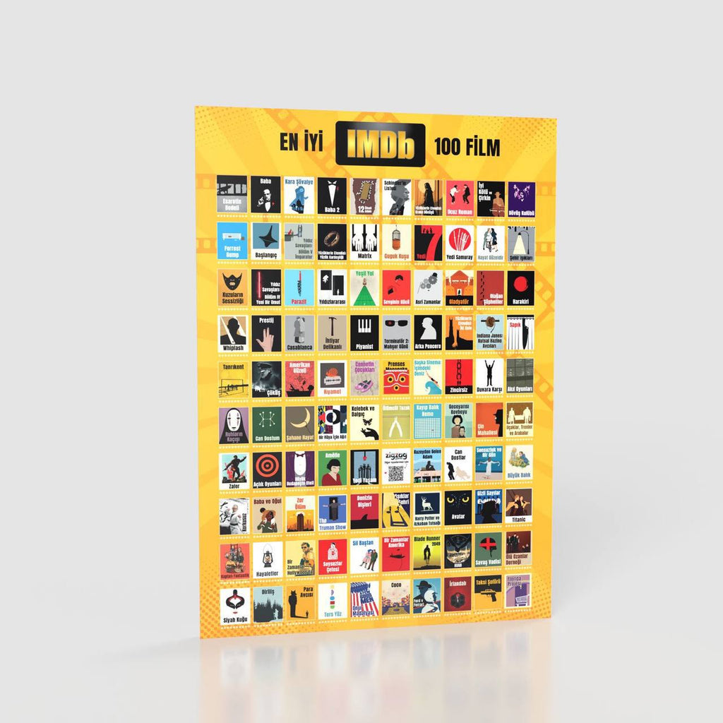 EN İYİ IMDb 100 Film Kazı Kazan Posteri