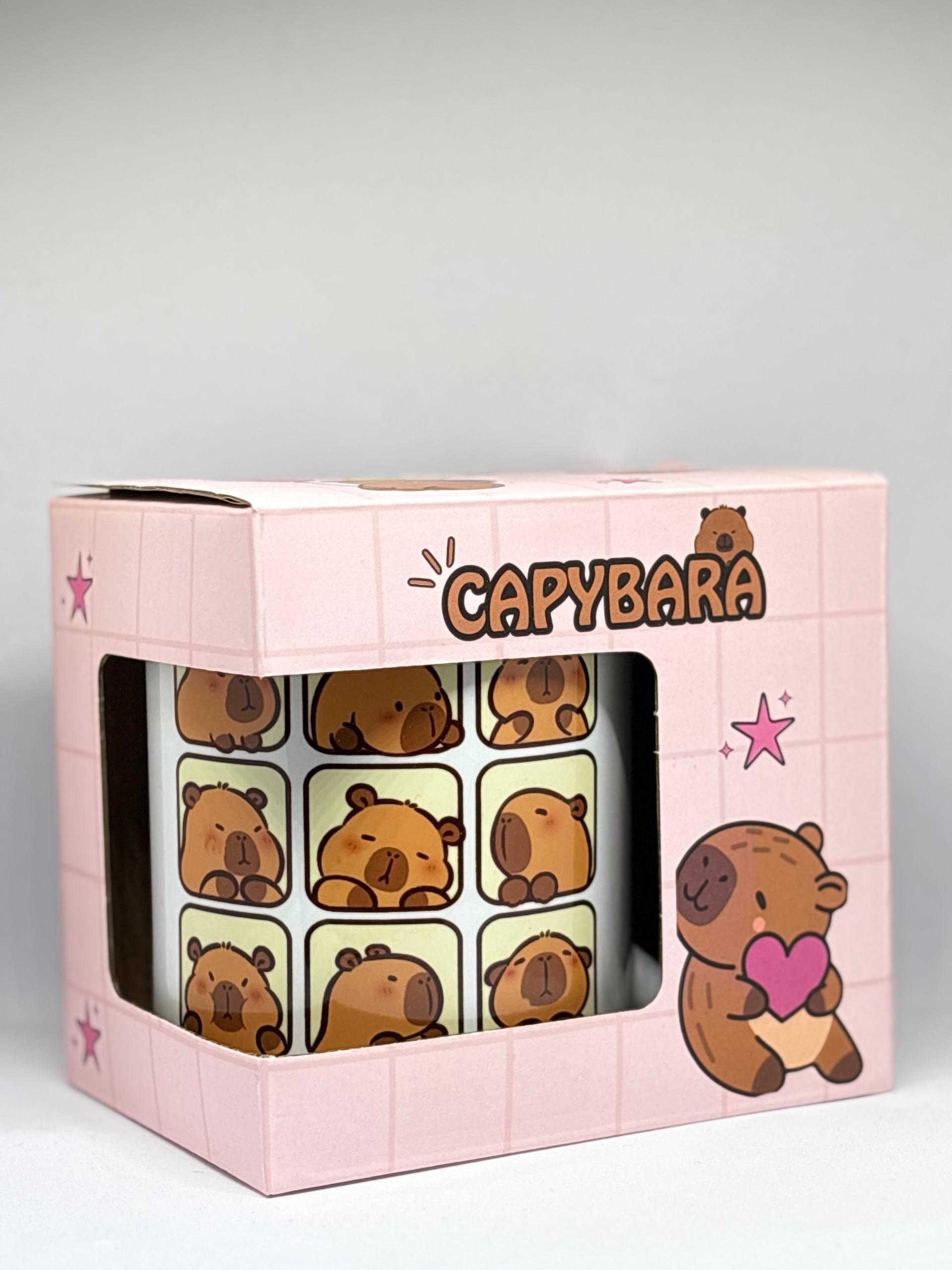 Dokuzlu Capybara Kupa Bardak