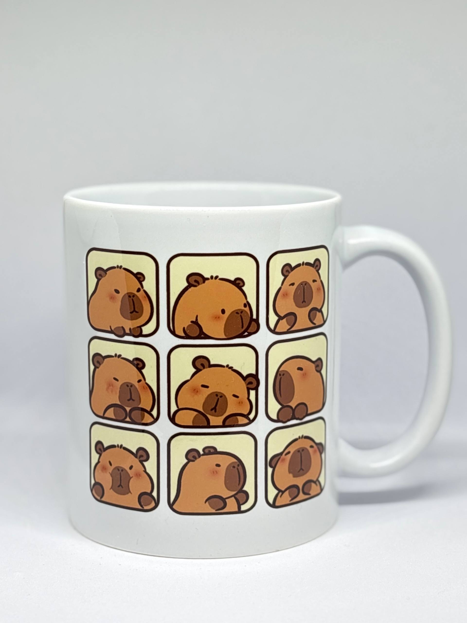 Dokuzlu Capybara Kupa Bardak