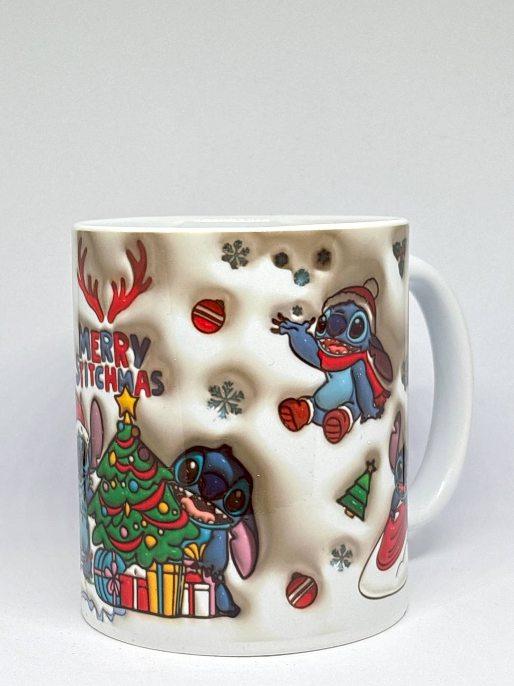 Stitch Merry Christmas Kupa Bardak