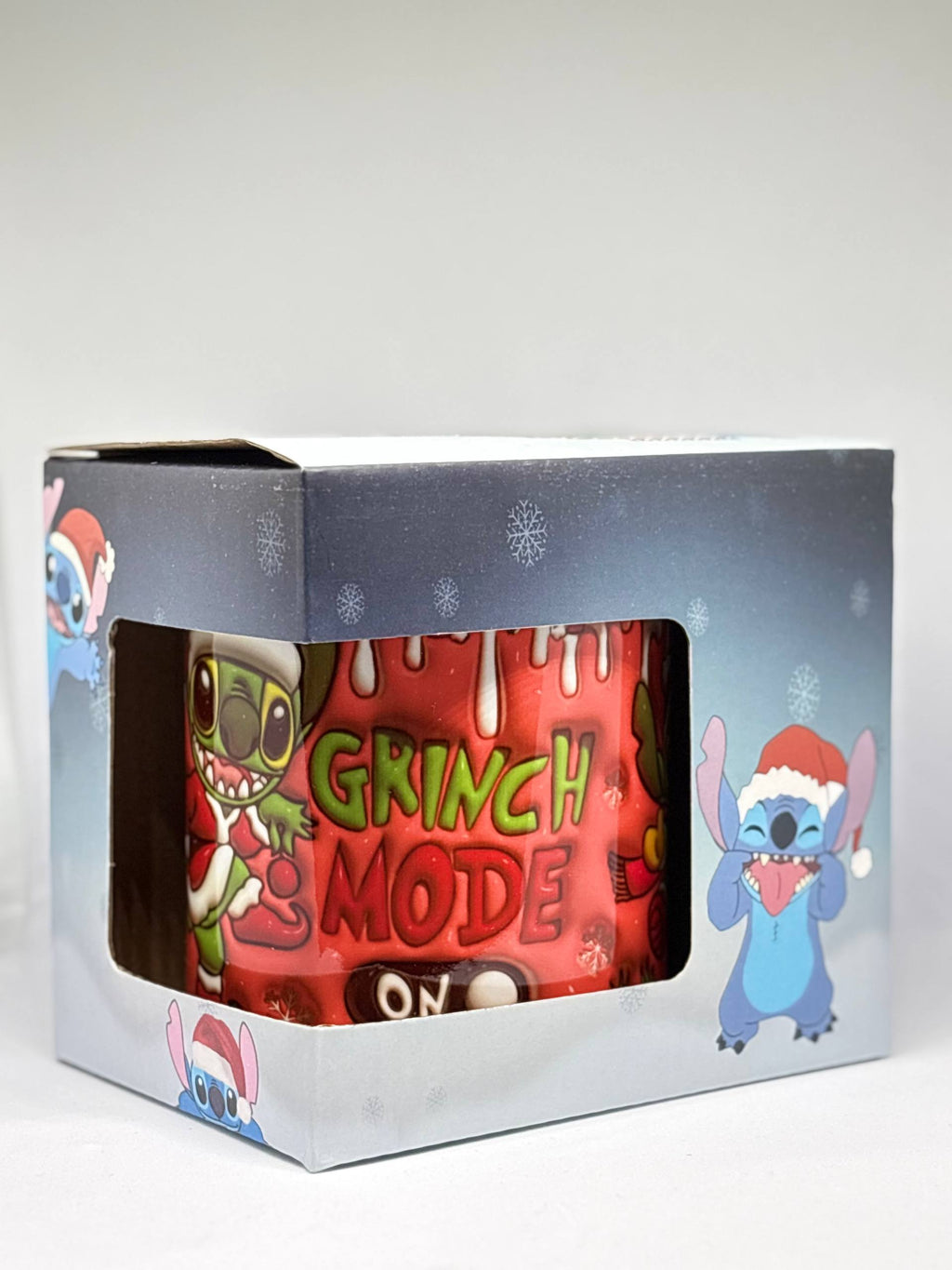 Stitch Grinch Mode On Kupa Bardak