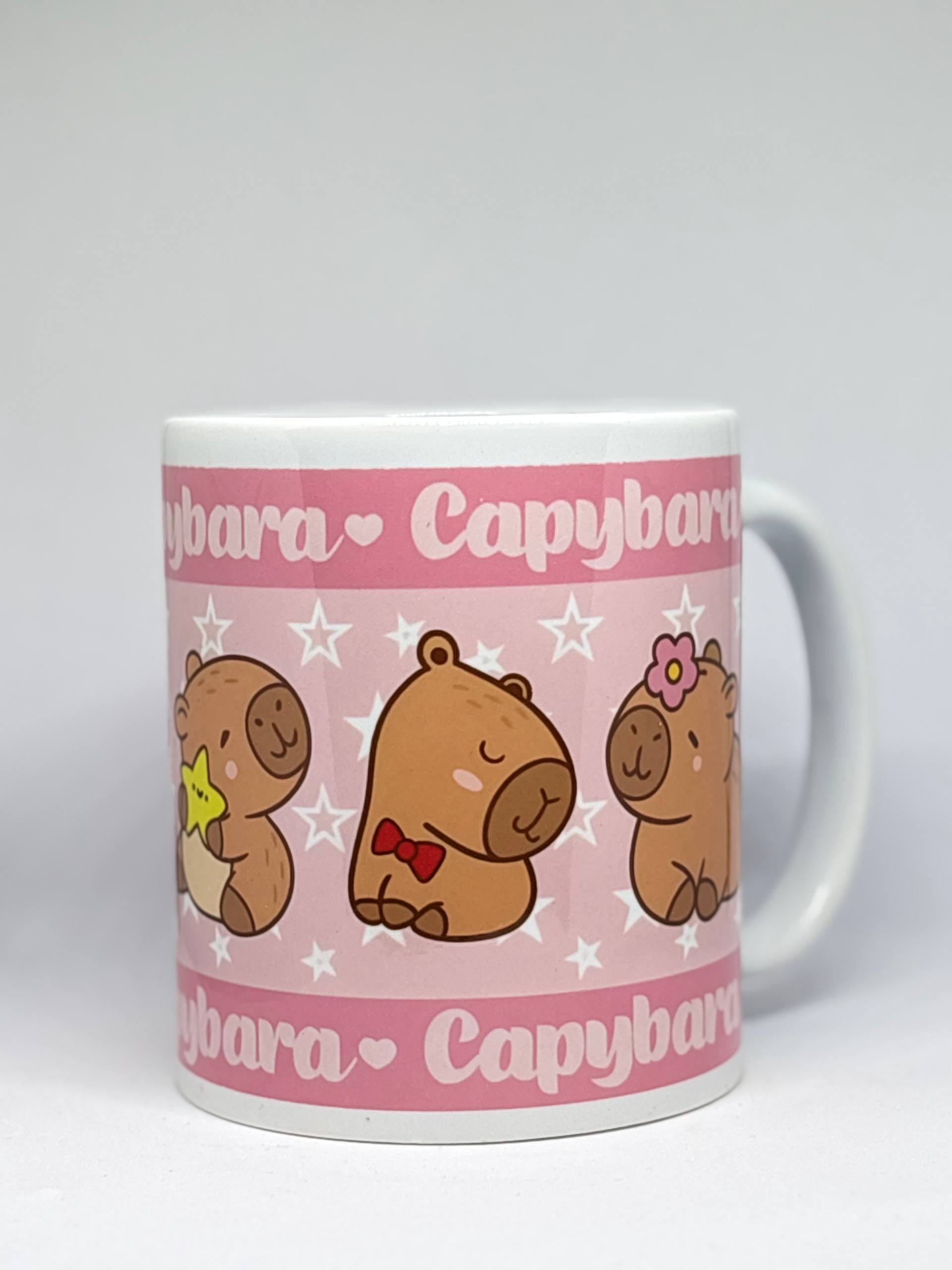 Capybara Pinkie Kupa Bardak