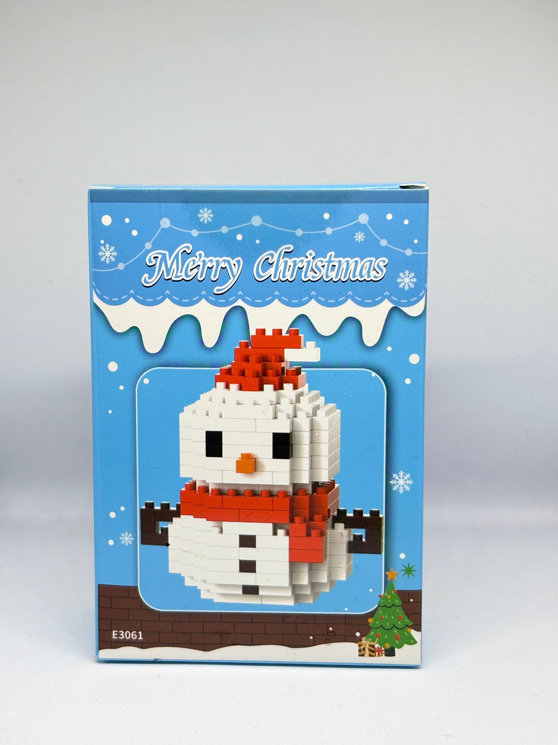 Bricks Christmas Kardan Adam Modeli