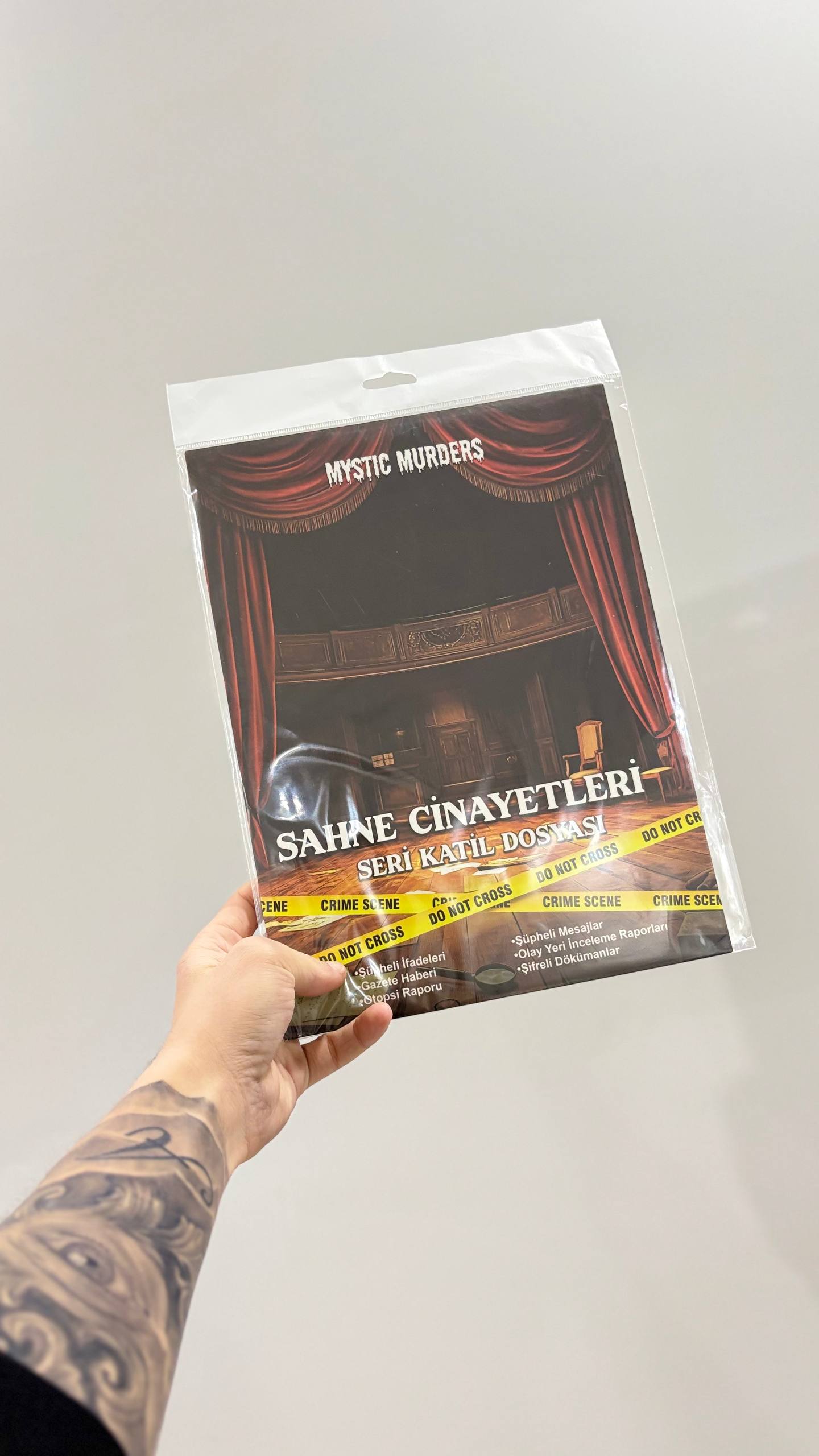 Sahne Cinayetleri Dedektif Oyunu