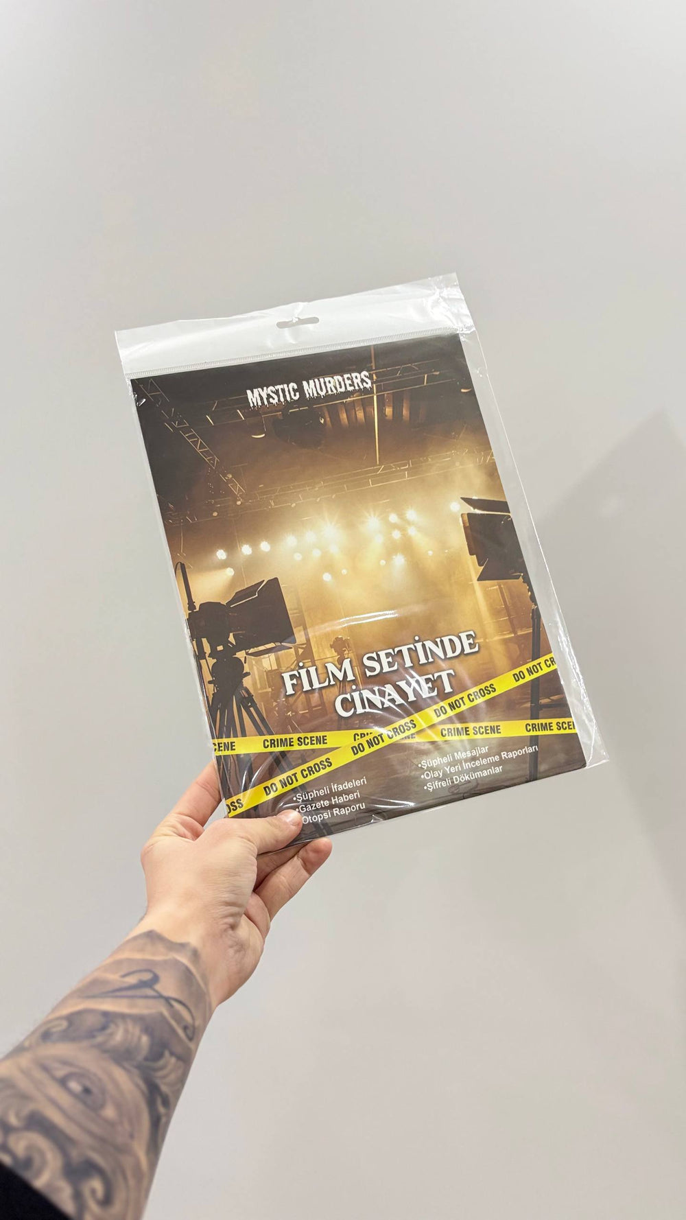 Film Setinde Cinayet Dedektif Oyunu