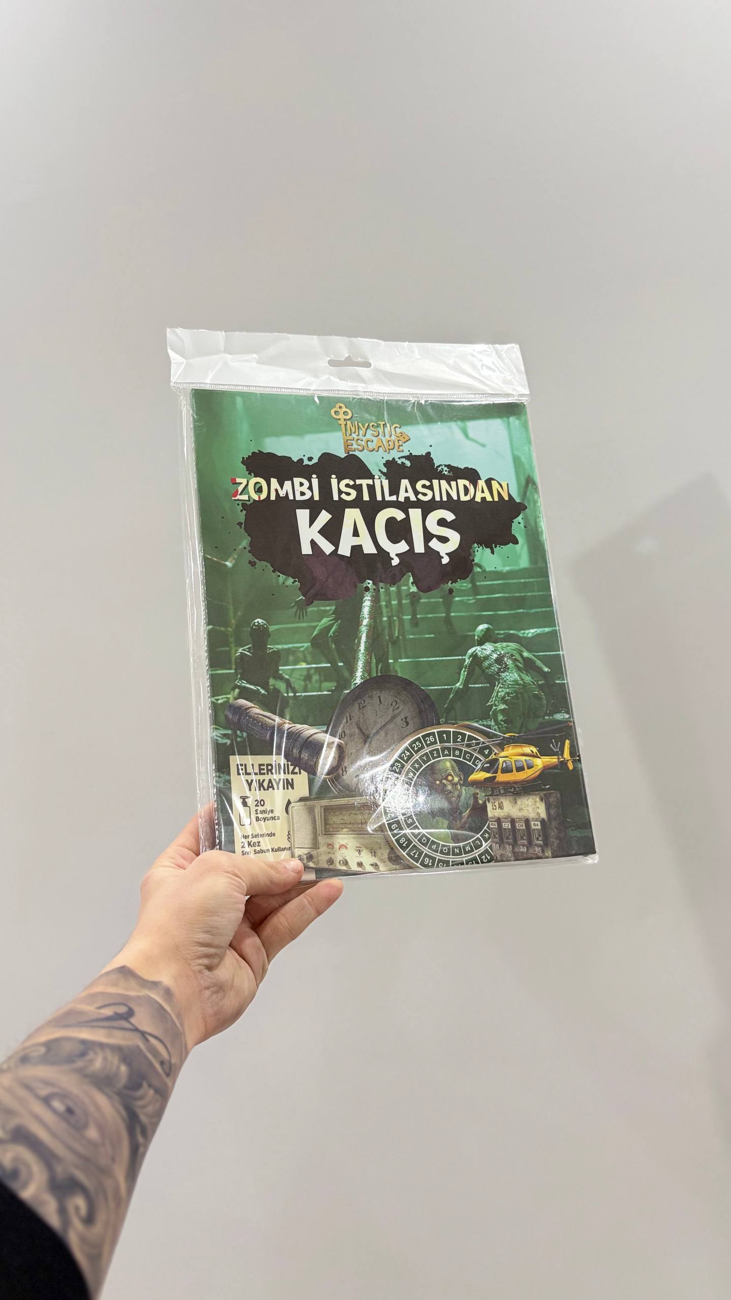 Zombi İstilasından Kaçış Dedektif Oyunu