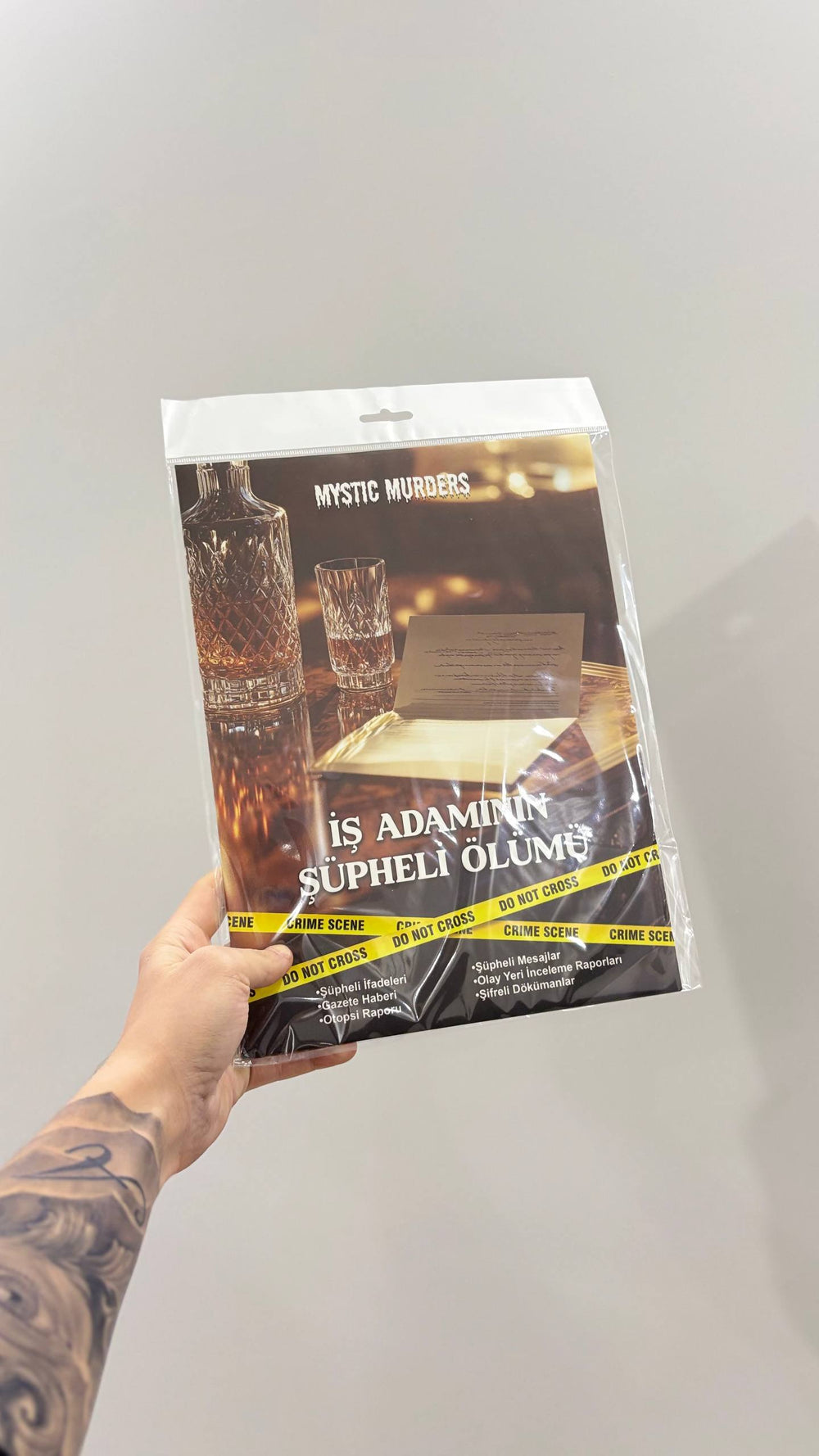 İş Adamının Şüpheli Ölümü Dedektif Oyunu