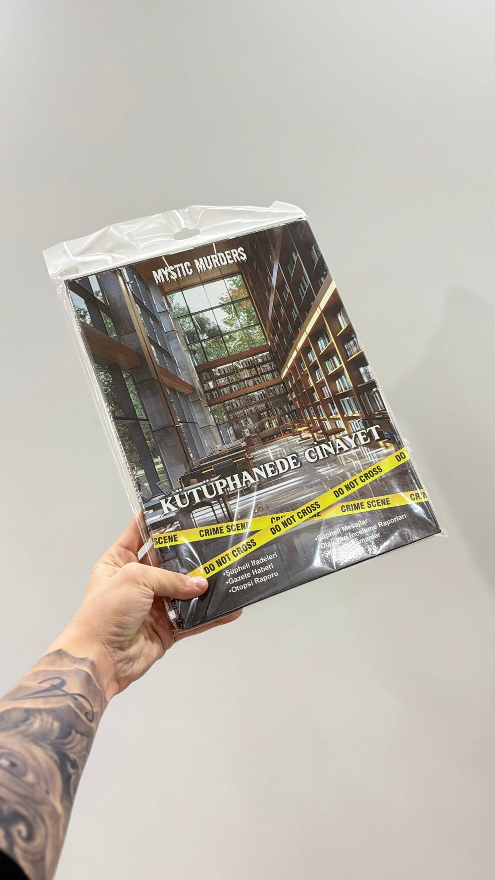 Kütüphanede Cinayet Dedektif Oyunu