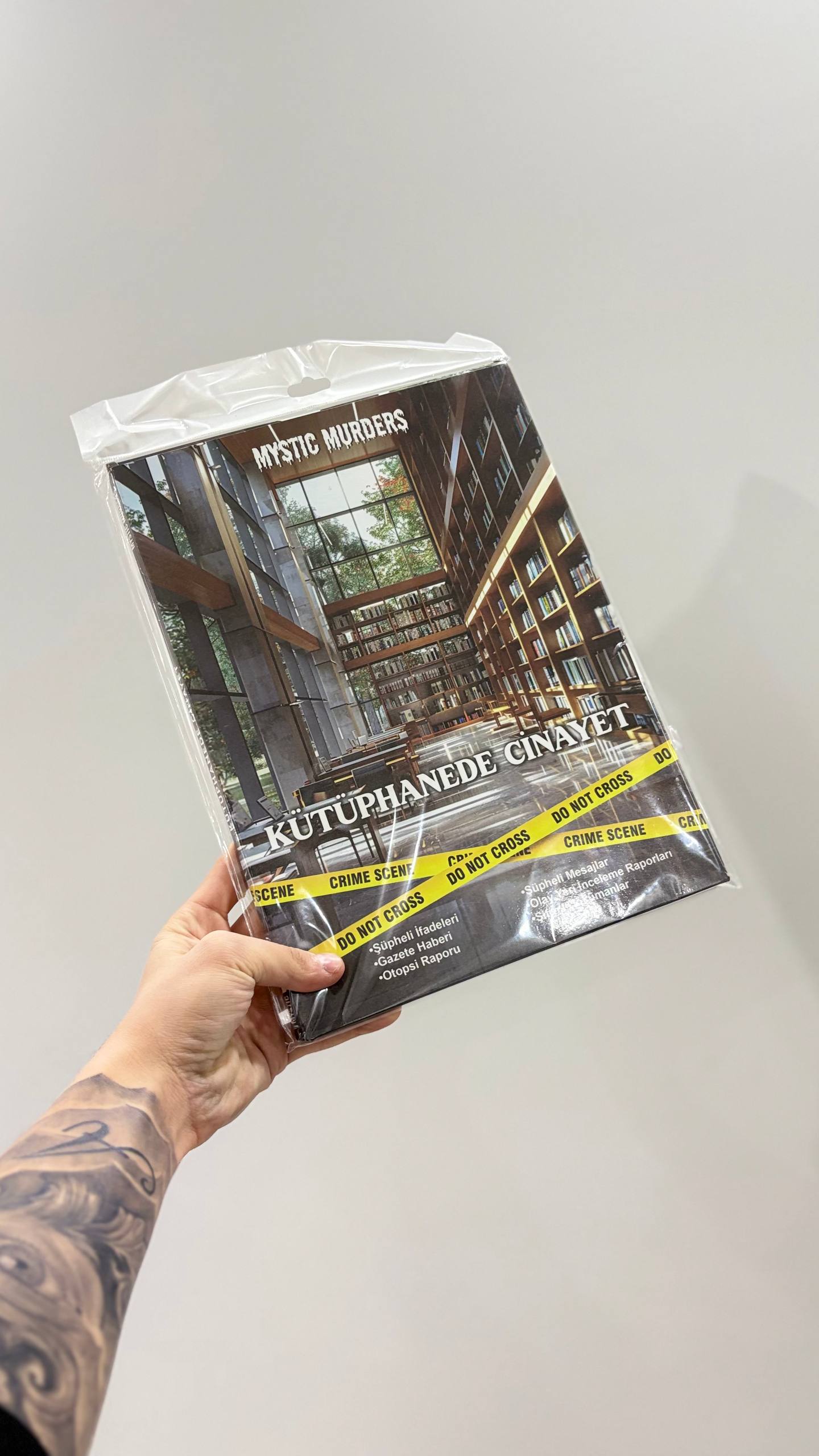 Kütüphanede Cinayet Dedektif Oyunu