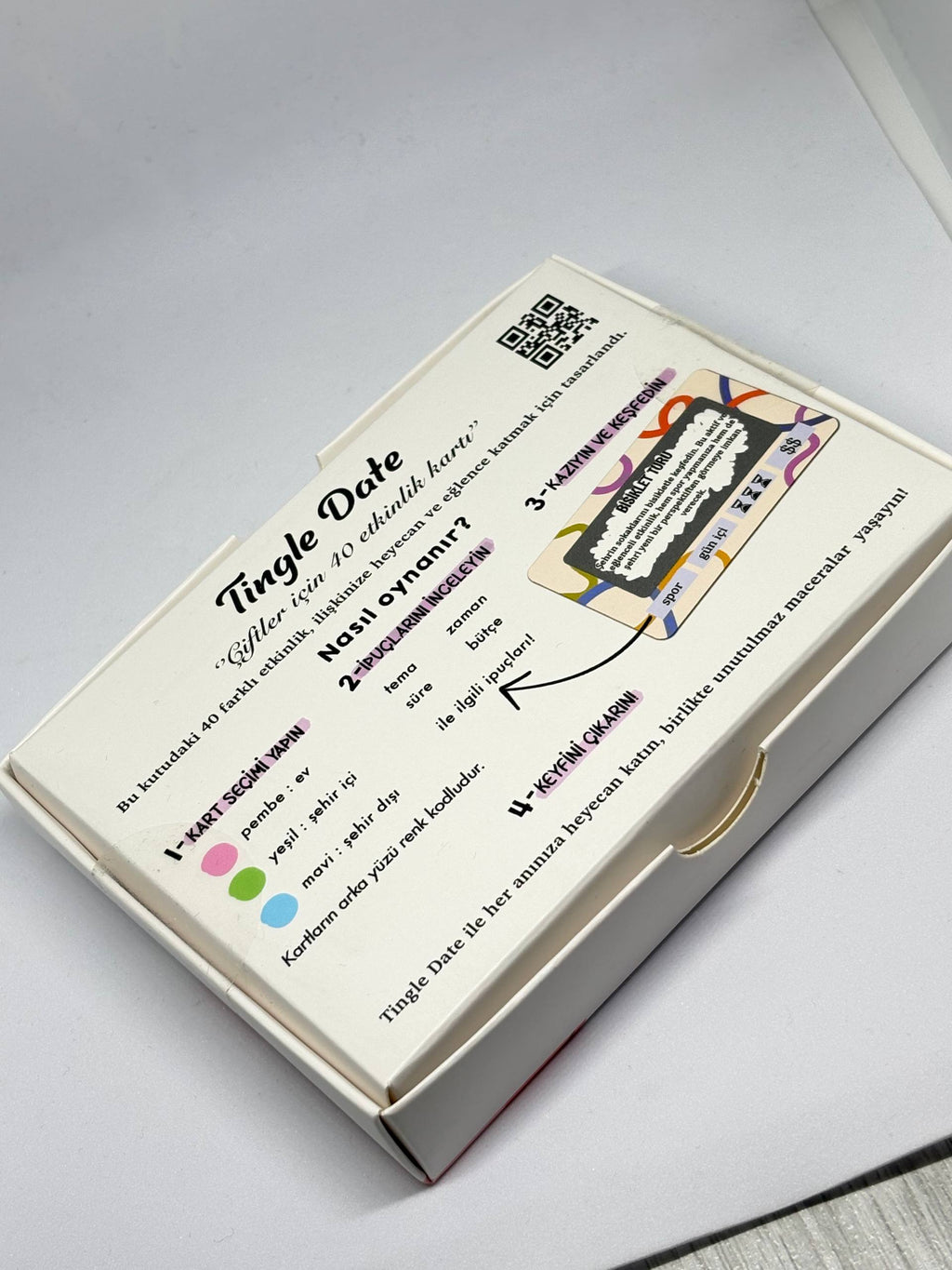 Tingle Date - Çiftlere Özel Etkinlik Kartları